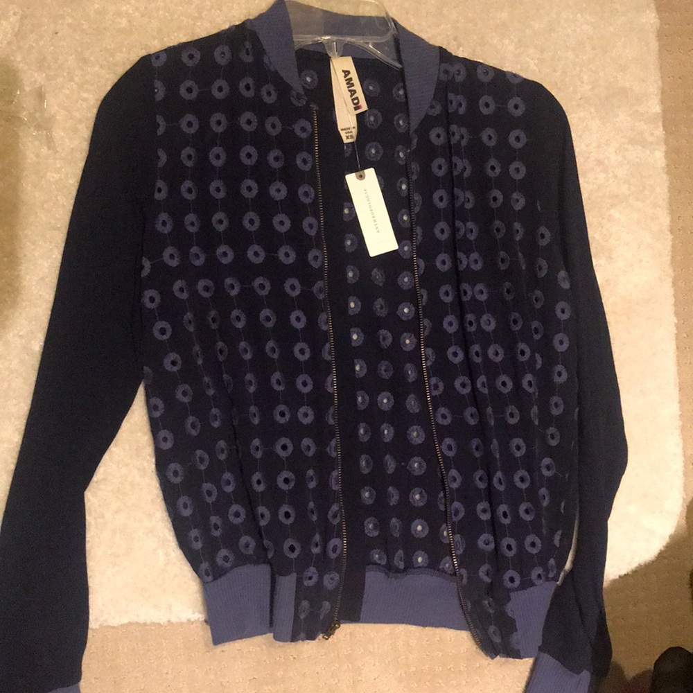 Amadi eyelet bomber jacket - Picture 2 of 4